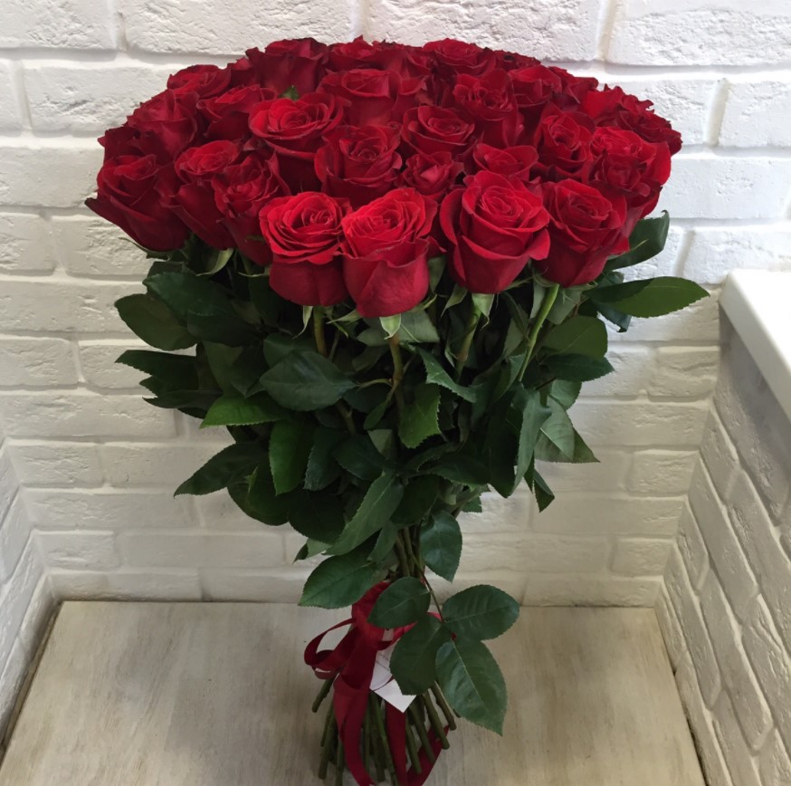 Букет Красные розы Гран При в Сосновское