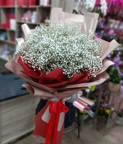Букет цветов из: Гипсофила в Сосновское