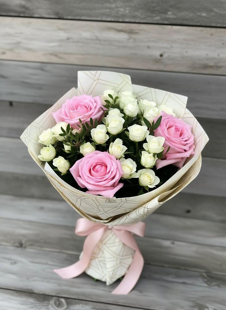 Букет цветов из: Розы в Сосновское