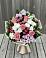 Букет цветов из: Альстромерии, Гвоздики, Розы и Хризантемы в Сосновское