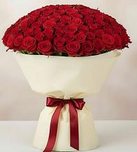 Букет 101 Красная роза Милано #REPLACE_PRED# Сосновское