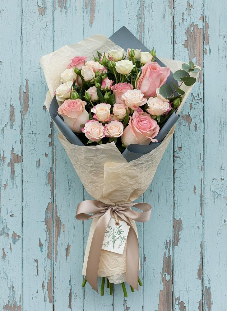 Букет цветов из: Розы в Сосновское