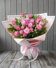Букет Розовый кустик #REPLACE_PRED# Сосновское