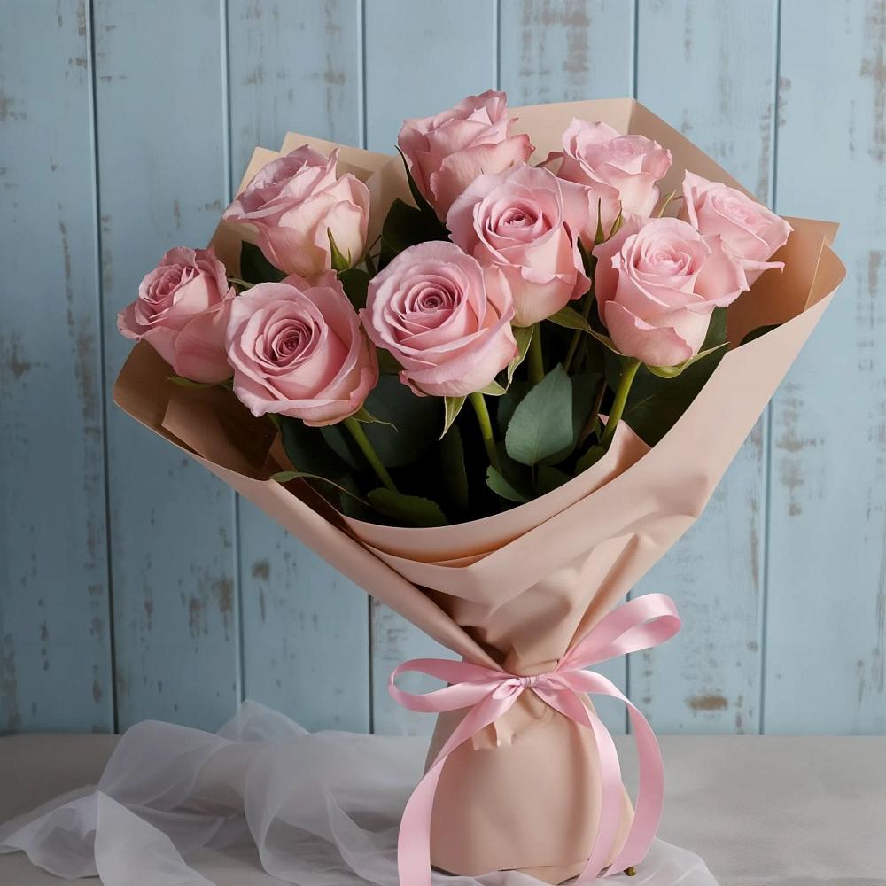 Букет цветов из: Розы в Сосновское