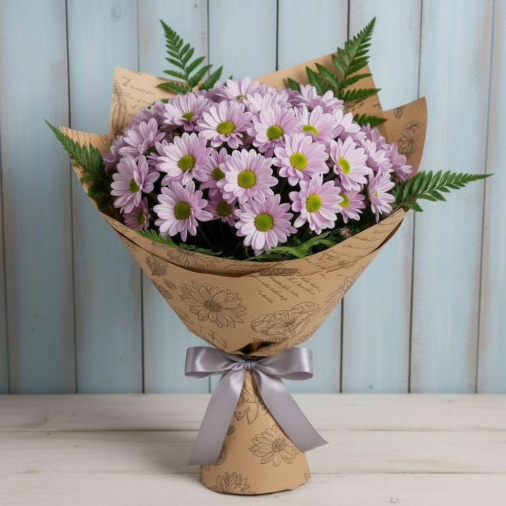 Букет цветов из: Хризантемы в Сосновское