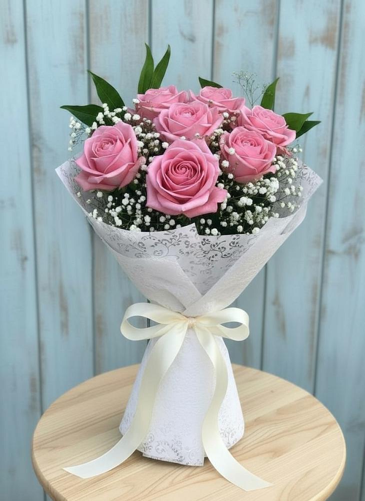 Букет цветов из: Розы в Сосновское