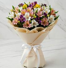 Букет цветов из:  Альстромерии в Сосновское