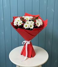 Букет цветов из:  Хризантемы в Сосновское