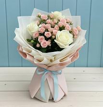 Букет цветов из:  Розы в Сосновское