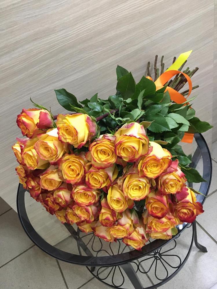 Букет Желтые розы в Сосновское