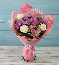Букет цветов из:  Герберы в Сосновское