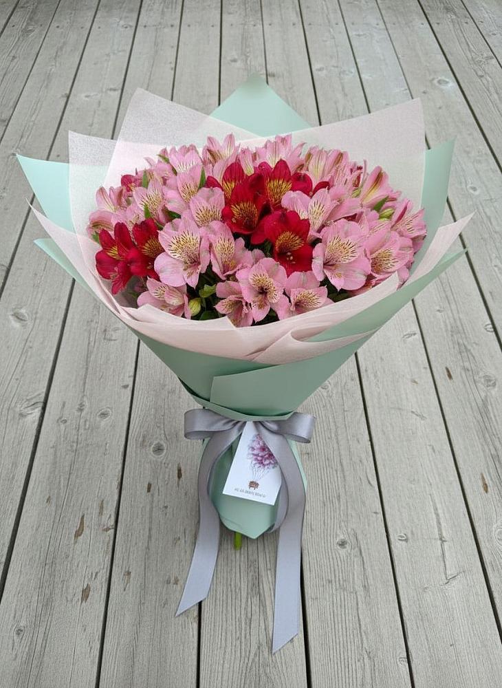 Букет цветов из: Альстромерии в Сосновское