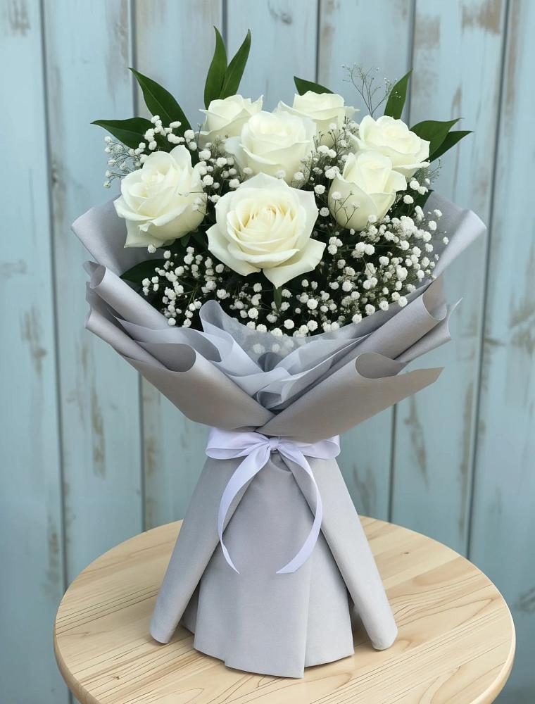 Букет цветов из: Розы в Сосновское