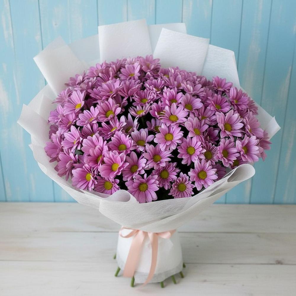 Букет цветов из: Хризантемы в Сосновское