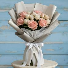 Букет цветов из:  Розы в Сосновское