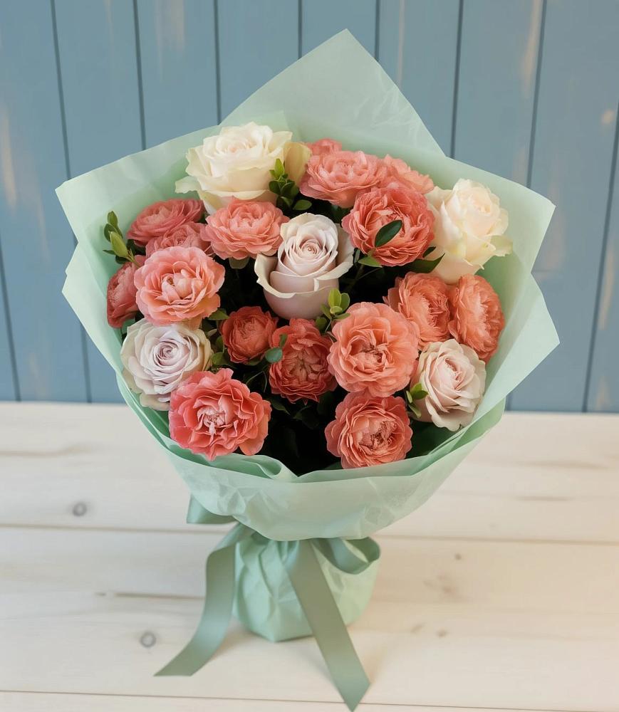 Букет цветов из: Розы в Сосновское