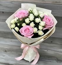 Букет цветов из:  Розы в Сосновское