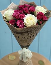 Букет цветов из:  Розы в Сосновское