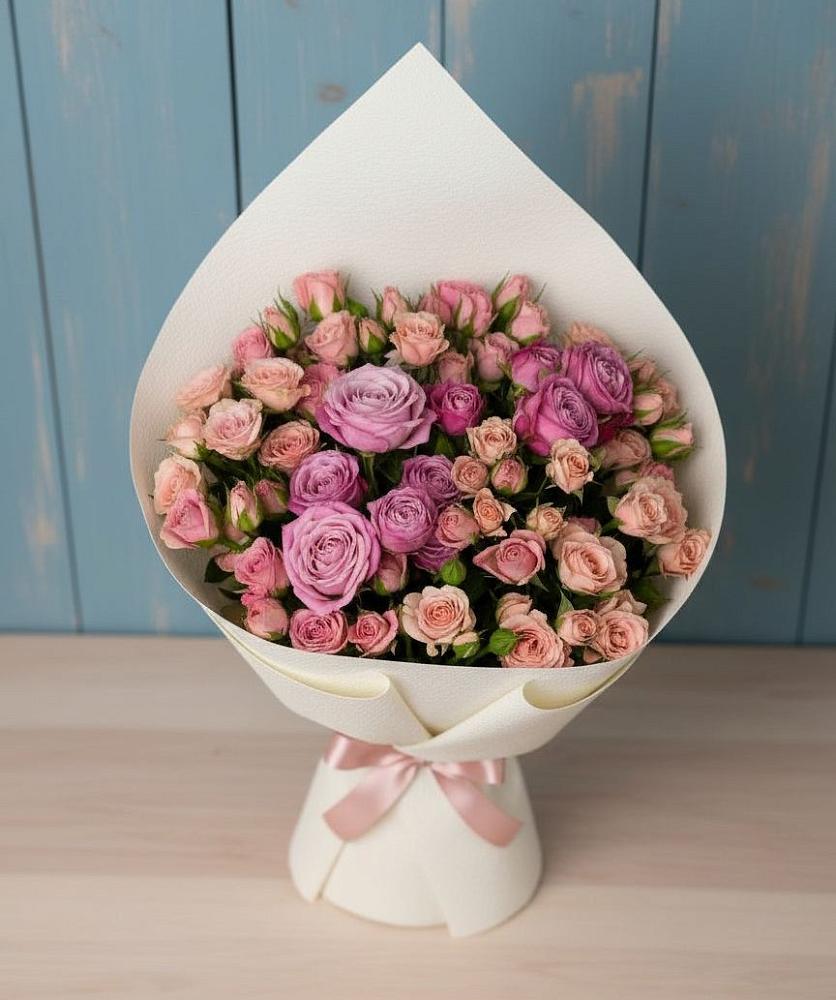 Букет цветов из: Розы в Сосновское