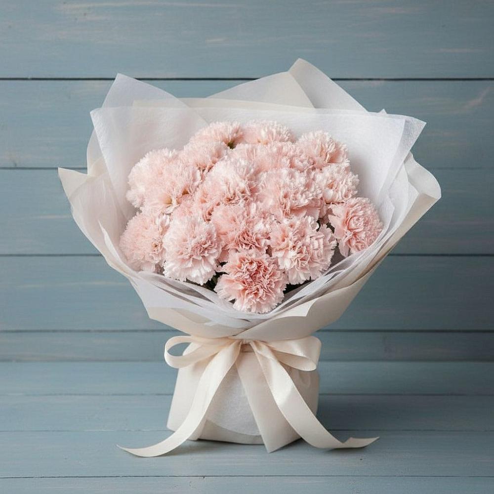 Букет цветов из: Гвоздики в Сосновское