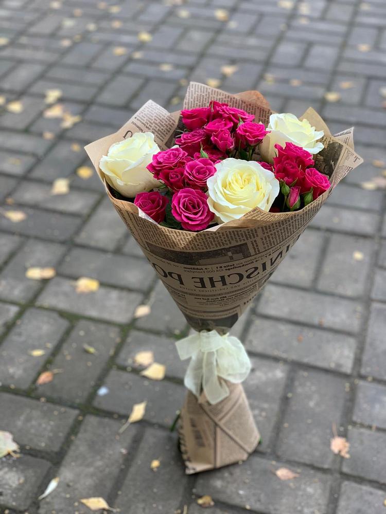 Букет цветов из: Розы в Сосновское