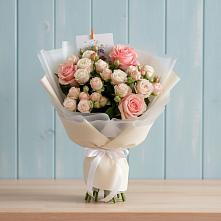 Букет цветов из:  Розы #REPLACE_PRED# Сосновское