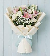 Букет цветов из:  Лилии в Сосновское