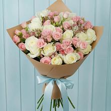 Букет цветов из:  Розы в Сосновское
