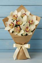 Букет цветов из:  Орхидеи и Розы в Сосновское