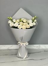 Букет цветов из:  Розы и Лизиантусы в Сосновское